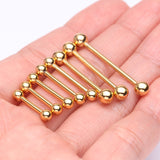 Detail View 3 of Pure24K Implant Grade Titanium Internally Threaded Basic Barbell