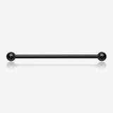 Implant Grade Titanium Blackline Internally Threaded Basic Industrial Barbell