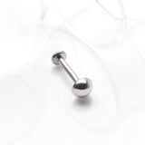 Detail View 1 of Implant Grade Titanium Internally Threaded Dome Top Labret