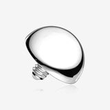 Implant Grade Titanium Internally Threaded Basic Dome Top Part