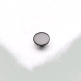 Detail View 2 of Implant Grade Titanium OneFit Threadless Blackline Flat Back Stud Labret Bar Part