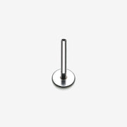 Implant Grade Titanium OneFit Threadless 4mm Base Flat Back Stud Labret Bar Part