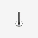 Implant Grade Titanium OneFit Threadless Flat Back Stud Labret Bar Part