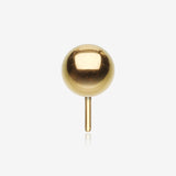 Pure24K Implant Grade Titanium OneFit Threadless Solid Ball Top Part