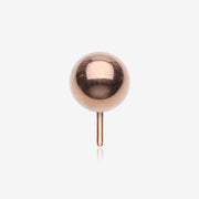 Implant Grade Titanium OneFit Threadless Rose Gold Ball Top Part