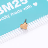 Detail View 3 of Implant Grade Titanium OneFit Threadless Golden Heart Top Part