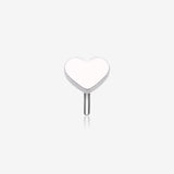 Implant Grade Titanium OneFit Threadless Heart Top Part