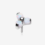 Implant Grade Titanium OneFit Threadless Trinity Fire Opal Top Part