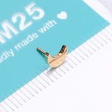 Detail View 4 of Pure24K Implant Grade Titanium OneFit Threadless Crescent Moon Top Part