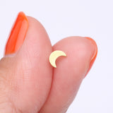 Detail View 2 of Pure24K Implant Grade Titanium OneFit Threadless Crescent Moon Top Part