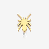 Implant Grade Titanium OneFit Threadless Golden Flat Spider Top Part