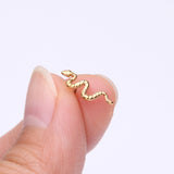 Detail View 2 of Implant Grade Titanium OneFit Threadless Golden Snake Top Part