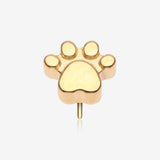 Implant Grade Titanium OneFit Threadless Golden Adorable Paw Top Part
