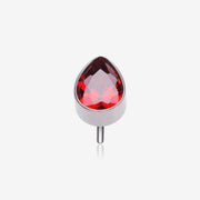 Implant Grade Titanium OneFit Threadless Teardrop Sparkle Top Part