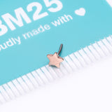 Detail View 3 of Implant Grade Titanium OneFit Threadless Rose Gold Star Top Part