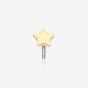Implant Grade Titanium OneFit Threadless Golden Star Top Part