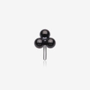 Implant Grade Titanium OneFit Threadless Blackline Trinity Bali Beads Top Part