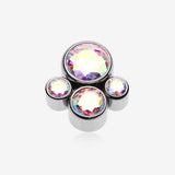 Implant Grade Titanium OneFit Threadless Bali Bauble Sparkle Top Part