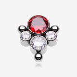 Implant Grade Titanium OneFit Threadless Bali Beaded Essence Sparkle Top Part