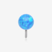 Implant Grade Titanium OneFit Threadless Fire Opal Ball Top Part