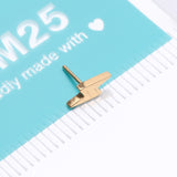 Detail View 4 of Pure24K Implant Grade Titanium OneFit Threadless Lightning Bolt Top Part