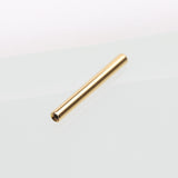 Detail View 2 of Implant Grade Titanium OneFit Threadless Golden Barbell Bar Part