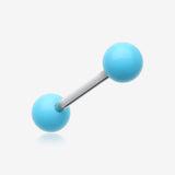 Neon Acrylic Barbell Tongue Ring