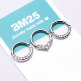 Detail View 3 of 3 Pcs of Assorted Essential Bendable Hoop Ring Package