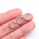 Detail View 2 of 3 Pcs of Assorted Essential Bendable Hoop Ring Package