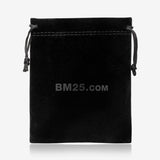 Velvet String Pouch for Jewelry*