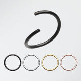 4 Pcs of Assorted Basic Essential Bendable Hoop Ring Package