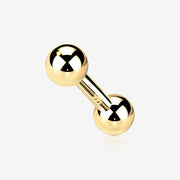 14 Karat Gold OneFit™ Threadless Ball Top Cartilage Barbell