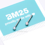 Detail View 3 of 2 Pcs of Assorted Color Pearlescent Luster Ball Nose Stud Package