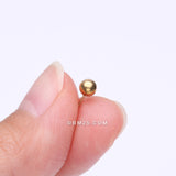 Detail View 2 of Implant Grade Titanium OneFit Threadless Golden Ball Top Part