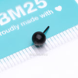 Detail View 3 of Implant Grade Titanium OneFit Threadless Blackline Ball Top Part
