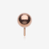 Implant Grade Titanium OneFit Threadless Rose Gold Ball Top Part