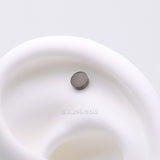 Detail View 1 of Implant Grade Titanium OneFit Threadless Blackline Flat Round Top Part