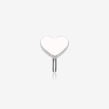 Implant Grade Titanium OneFit‚Ñ¢ Threadless Heart Top Part