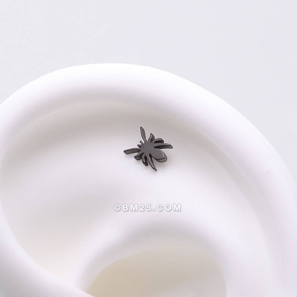 Detail View 1 of Implant Grade Titanium OneFit‚Ñ¢ Threadless Blackline Flat Spider Top Part