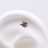 Detail View 1 of Implant Grade Titanium OneFit Threadless Blackline Flat Spider Top Part