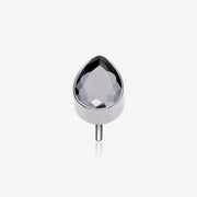 Implant Grade Titanium OneFit™ Threadless Teardrop Sparkle Top Part