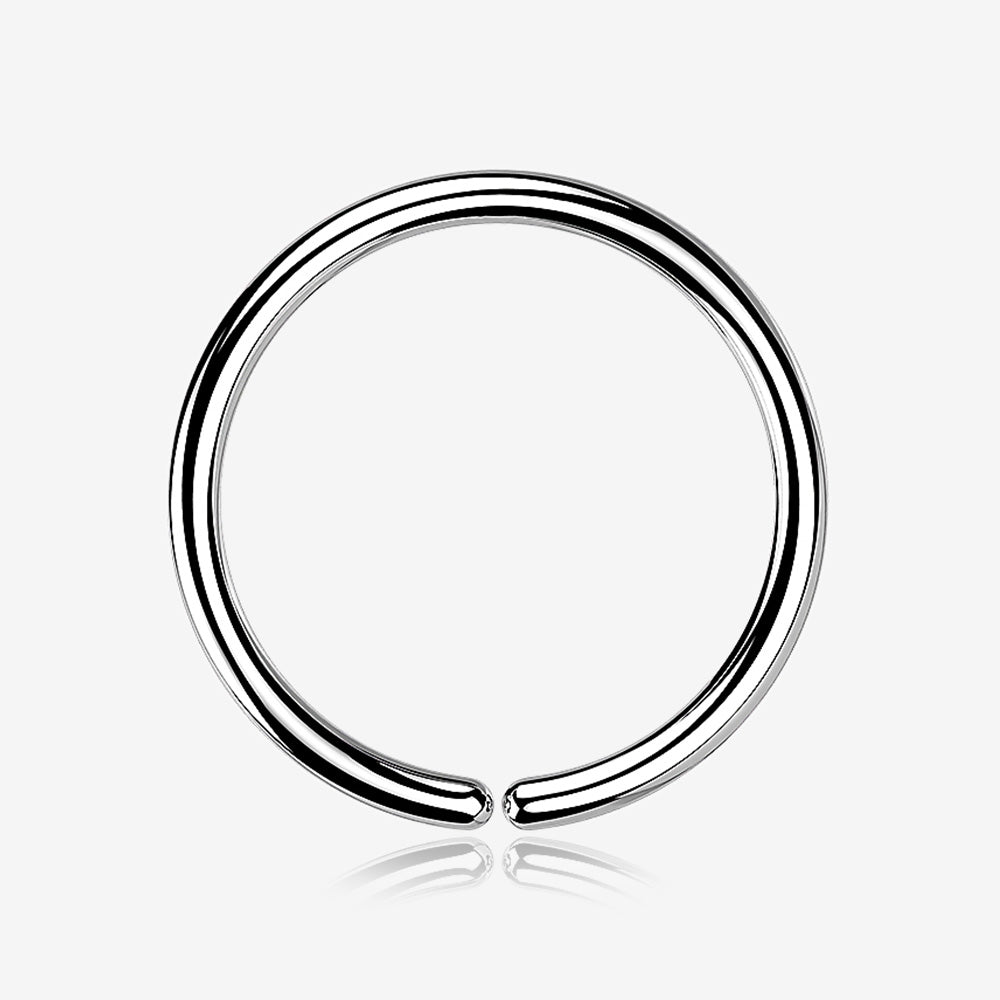 Implant Grade Titanium Seamless Bendable Hoop Ring - BM25.com