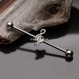 Detail View 1 of Treble Clef Music Note Industrial Barbell