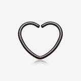 Colorline Heart Bendable Twist Hoop Ring