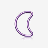Colorline Crescent Moon Bendable Twist Hoop Ring