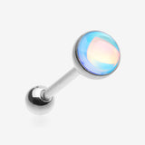 Iridescent Revo Barbell Tongue Ring