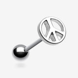 Classic Peace Top Steel Barbell