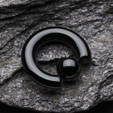 Colorline PVD Steel Captive Bead Ring-Black