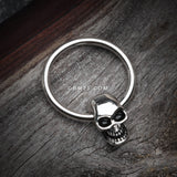 Detail View 1 of Apocalyptic Skull Captive Bead Ring