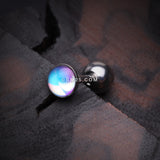 Detail View 1 of Iridescent Revo Sparkle Cartilage Tragus Barbell